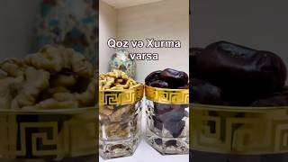 Evdə qoz və xurma var? #qoz #xurma #dates #foodblogger #evdə