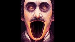 Ai horror Illustration using Edgar Allen Poe as prompts! #shorts