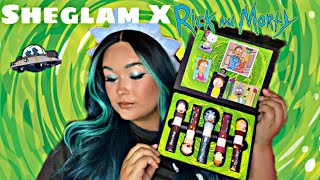 SHEGLAM X RICK & MORTY MAKEUP?!