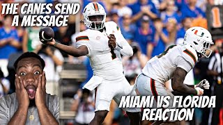 Reaction To #19 Miami vs Florida | Full Game Highlights | 2024 College Football Highlights