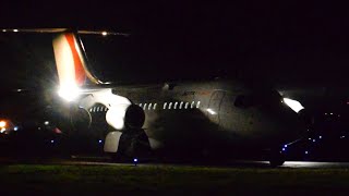 ✈ Jota Aviation Avro RJ 85 G-JOTR Night Arrival into London Southend!