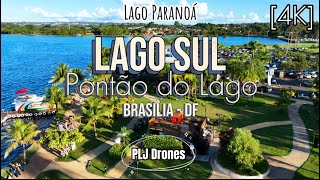 159 - 4K - Drone - Pontão do Lago Sul - Brasília #drone #lagosul #lago #lagoparanoa #brasilia #df