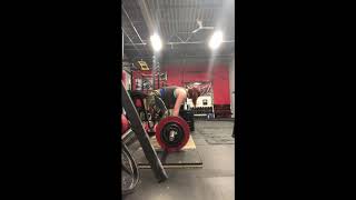 Deadlift, 3 reps, 85%, 102.5 kg