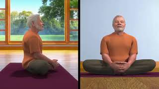 Yoga with Modi Bhadrasan English