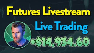 +$14,934.60 Profit - LIVE Day Trading! Market Clubhouse Futures Livestream - September 6th, 2024