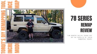 78 Series Landcruiser Remap - TJM Hunter Valley Review Torqit's DIY ModuleMap