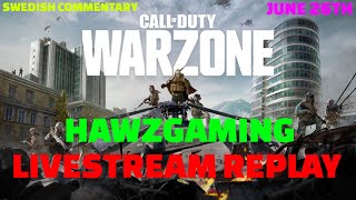 JUNE 26TH - LIVESTREAM REPLAY - HAWZGAMING - MW3 WITH FRIENDS - SWEDISH COMMENTARY