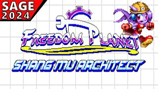 SONIC FAN GAME Freedom Planet Shang Mu Architect Gameplay SAGE 2024