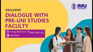 Dialogue with Pre-University Studies Faculty