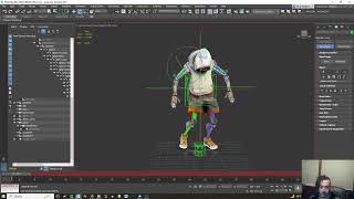 3DS Max Biped Ballistic Locomotion Rig: COM Align Button (new feature)