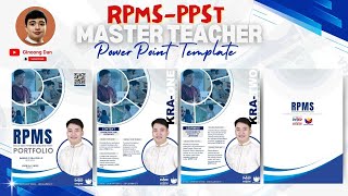 MASTER TEACHER  RPMS PPST POWERPOINT TEMPLATE with UPDATE MOVs S.Y.  2023 2024