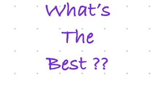 WHAT’s the BEST??¿ A Frank talk To MINIMIZE Regrets ✌🏻