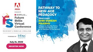 Speaking at the Future Skills Virtual Conference on "Pathway To New-Age Pedagogy" presented by Adobe