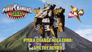 Ptera Charge Megazord: Live Toy Review