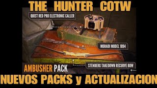 The hunter COTW Nueva ACTUALIZACION y AMBUSHER PACK y PACKS COSMETICOS DLC bundle Parche