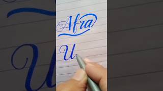 Pretty Calligraphy #shorts #shortvideo #calligraphy #calligraphymasters #english #handwriting