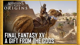 Assassin's Creed Origins Official Final Fantasy XV- A Gift From the Gods Trailer by game box| Game |