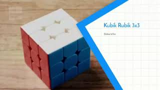 KUBIK RUBIK YASASHNI O'RGANAMIZ  3X3 1-Dars