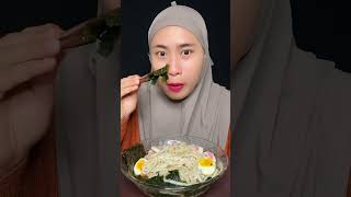 MUKBANG DUPE MARUGAME UDON #shorts #mukbang #eatingshow