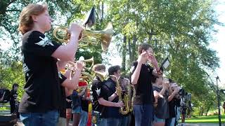 Roseburg High School Band at Roseburg 150th Celebration SDV 2125