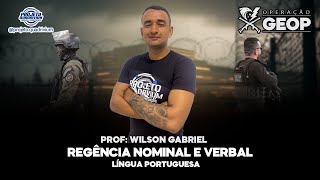 LINGUA PORTUGUESA (PPBA) - Regência Verbal e Nominal - Prof. Wilsom