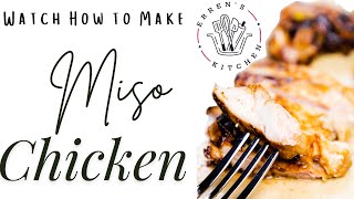 Easy Miso Chicken Recipe | Delicious Asian-Inspired Flavors in Every Bite!