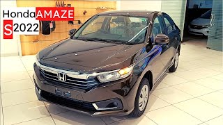 Honda Amaze S Variant 2022 | Detailed Walk Around | Machine And Mechanism.