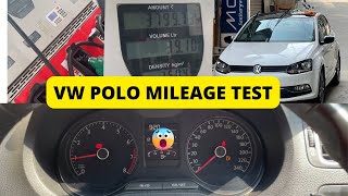 VW POLO (Tank to Tank) MILEAGE TEST 😱😱 | यूं ही नहीं है ये बदनाम | Sachin Yadav