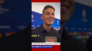 #FuriaDeportiva: James Rodríguez habla sobre la victoria de Colombia