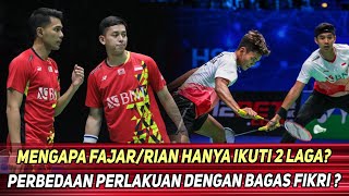 MENGEJUTKAN !! Perlakuan berbeda antara Fajar/Rian dan Bagas/Fikri !! Kenapa ?