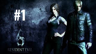 Resident Evil 6: Leon PART #1 [ NO HOPE ]