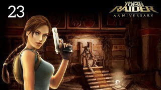 Tomb Raider Anniversary HD Trilogy #23 Battle Fight Boss Centaurs - Ps3 Gameplay All Secrets