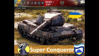 🔵 Through the pages of WoTReplays: Super Conqueror - Damage: 7928 (LudiMilojk0 - Lost Paradise)