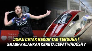 Jorji Buat Kejutan...! Cetak Smash Tercepat Sampai Kalahkan Kereta Cepat WHOOSH !!