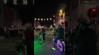 VENICE ELECTRIC LIGHT PARADE #VELP #VENICEBEACH #SANTAMONICA