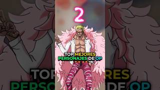 TOP 5 MEJORES PERSONAJES de ONE PIECE🏴‍☠️🔥Parte 2 #onepiece #personajesonepiece #toppersonajesanime