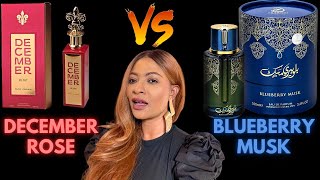 Paris Corner DECEMBER ROSE Vs Arabiyat BLUEBERRY MUSK Perfume Review And Comparison; FENTY?