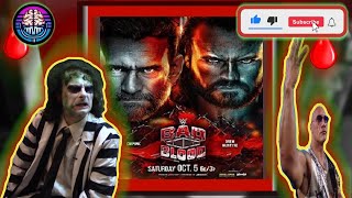 BEETLEJUICE Reviews WWE BAD BLOOD (2024) 🧟🩸🤼🏽‍♂️