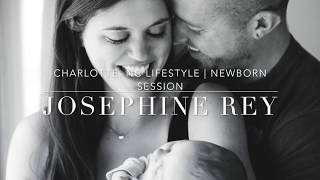 JOSIE'S CHARLOTTE, NC LIFESTYLE NEWBORN PHOTOGRAPHY SESSION