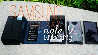 samsung note 9 unboxing