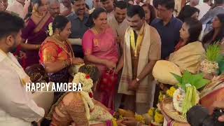 Abhishek Ambareesh Aviva Bidapa Marriage Movements| Yash| Kichcha Sudeep| Rajinikanth|