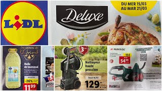 🚨CATALOGUE LIDL PARKSIDE 15 AU 21 MARS