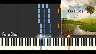 Owl City - Plant Life (Piano Tutorial Synthesia)