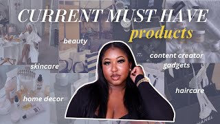 CURRENT MUST HAVE PRODUCTS | MY FAVORITE SKINCARE, BEAUTY, TECH, HOME DECOR, HAIRCARE ITEMS +