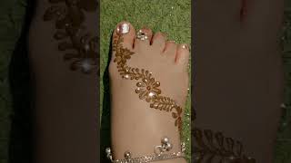 Most Beautiful foot Mehndi Design 3024/Simple Foot Mehndi Design #mehandi #mehndi #subscribe #henna