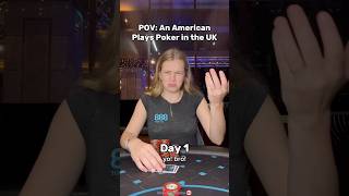 When an American plays poker in the UK… 😂😂 #poker #skit