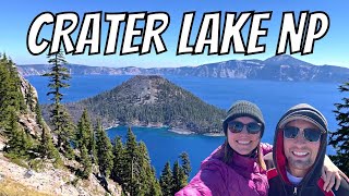 Oregon Road Trip: Columbia River & Crater Lake National Park |Traveling Couple | 1978 Burro Camper