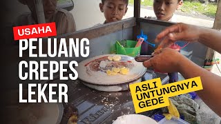 RAHASIA CREPES CRISPY ENAK !!! MODAL KECIL HASIL BESAR