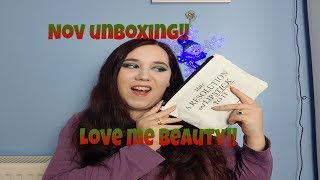 NOVEMBER LOVE ME BEAUTY UNBOXING!!!