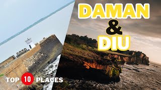 Daman and Diu best tourist places | Gujarat 🧳🚗😎